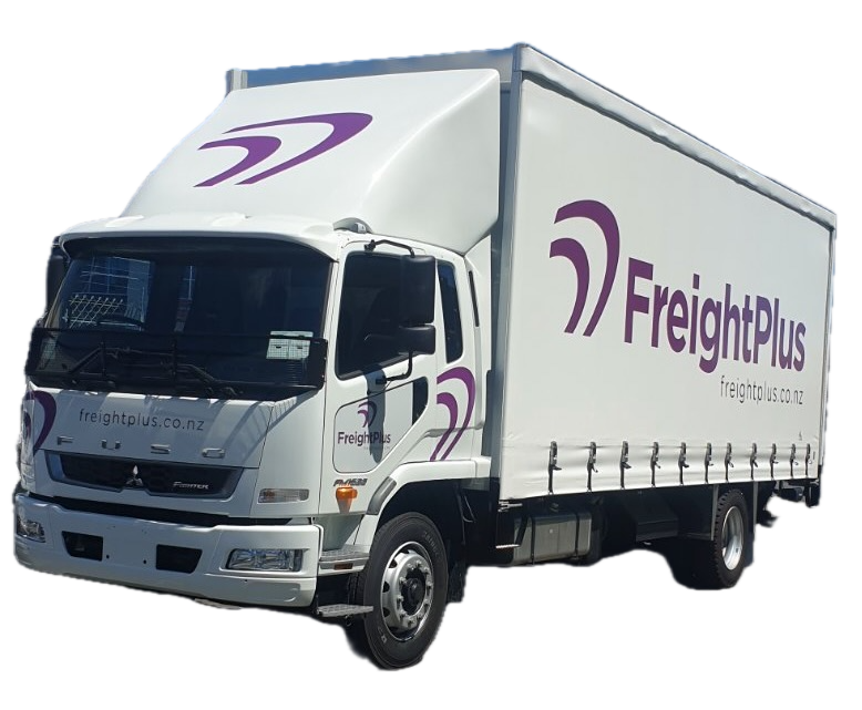 clearcut-distributionv2 FreightPlus truck front view