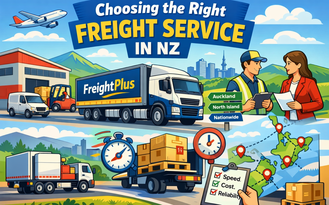 How to Choose the Right Freight Service in New Zealand